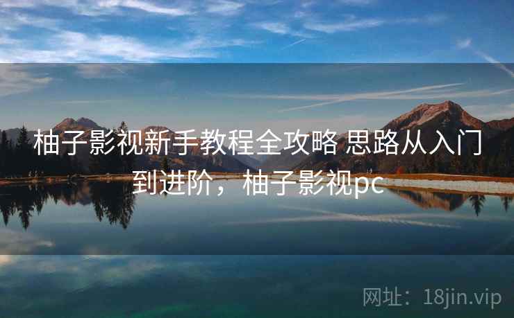 柚子影视新手教程全攻略 思路从入门到进阶，柚子影视pc